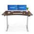 Maidesite Executive Series 55 inch Height Adjustable Standing Desk With Curved Desktop